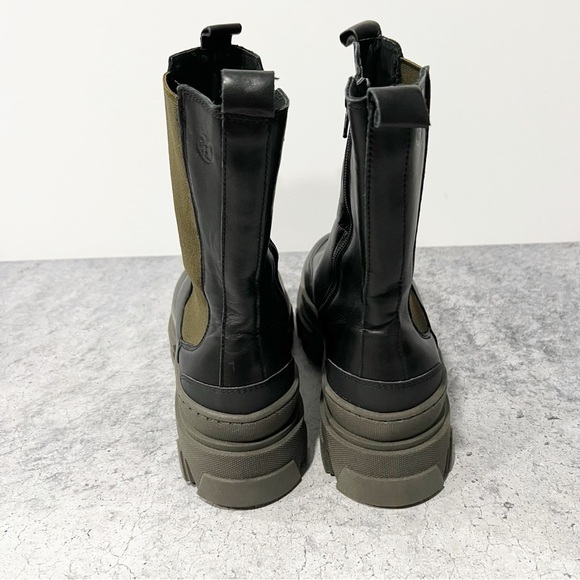 POST XCHANGE Shane 52 Boot Lug Black Zip Size EU 41 US 10 NEW - Picture 7 of 10